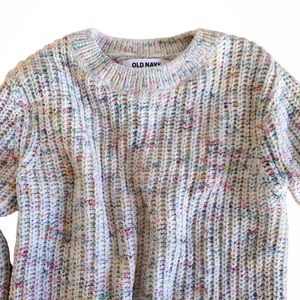 Old Navy Chenille Confetti Sweater